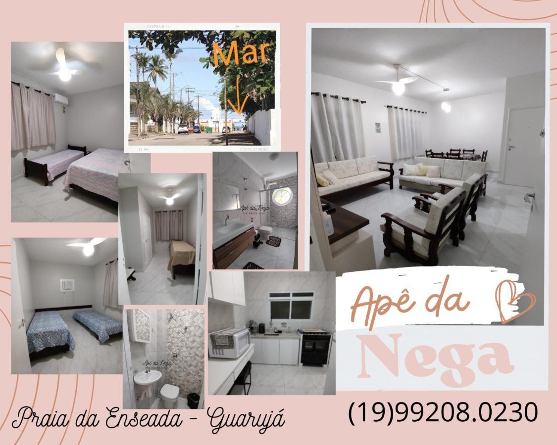 גוארויה Apartamento 1 Min De Caminhada Do Mar מראה חיצוני תמונה